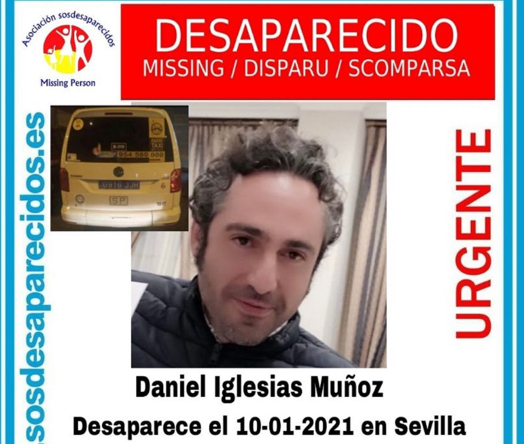 Denuncian la desparición de un taxista sevillano desde hace dos semanas Denuncian la desparición de un taxista sevillano desde hace dos semanas