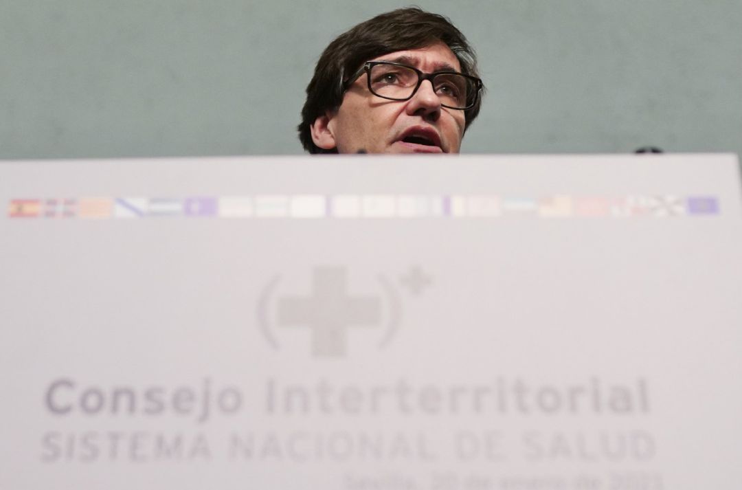 El ministro de Sanidad, Salvador Illa El ministro de Sanidad, Salvador Illa