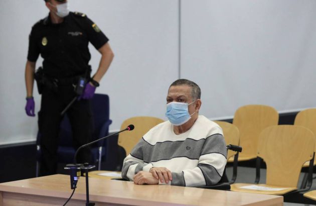 El militar Inocente Montano durante el juicio en la Audiencia Nacional El militar Inocente Montano durante el juicio en la Audiencia Nacional