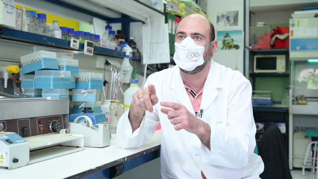 El investigador Juan García Arriaza El investigador Juan García Arriaza