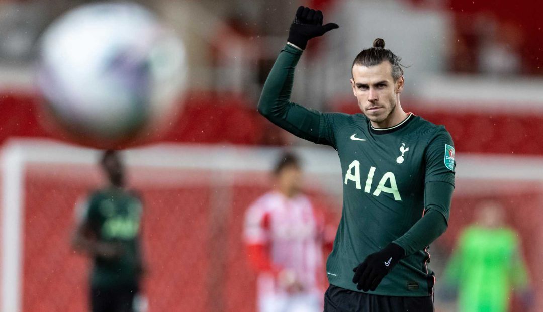 Gareth Bale, en un partido del Tottenham. Gareth Bale, en un partido del Tottenham.