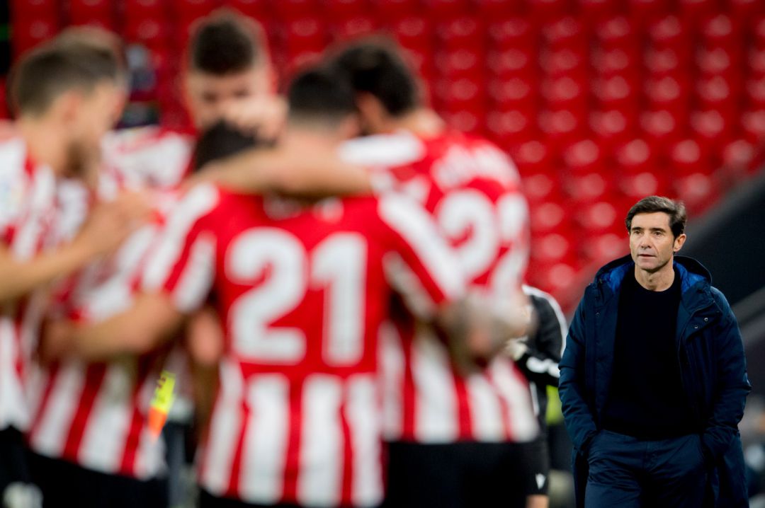 Los jugadores del Athletic celebran un gol al Getafe Los jugadores del Athletic celebran un gol al Getafe