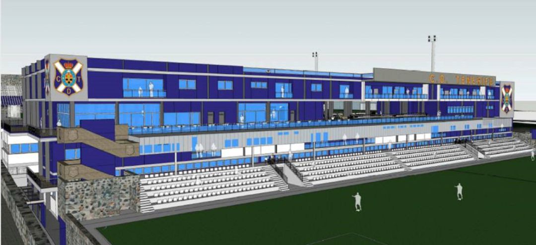 Proyecto de la Ciudad Deportiva Javier Pérez presentado por el CD Tenerife y el Cabildo Insular. Proyecto de la Ciudad Deportiva Javier Pérez presentado por el CD Tenerife y el Cabildo Insular.