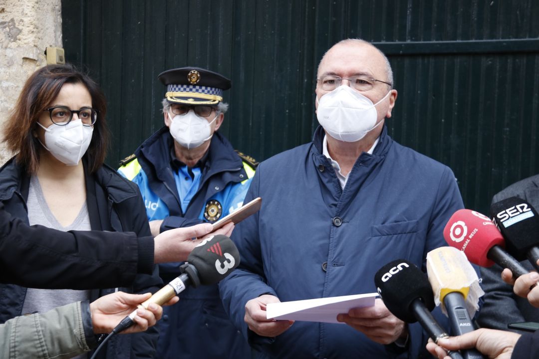 Carles Pellicer davant de Classix Carles Pellicer davant de Classix