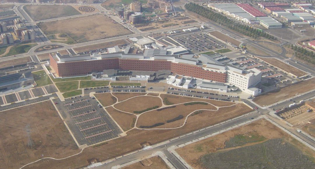 Imagen áerea de archivo del Hospital de Ciudad Real Imagen áerea de archivo del Hospital de Ciudad Real
