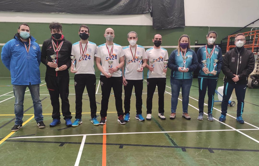 Los medallistas sorianos en Vitoria. Los medallistas sorianos en Vitoria.