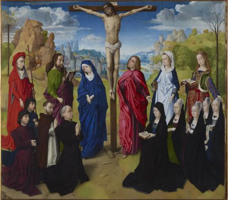 Imagen del cuadro Crucifixion de Van der Goes Imagen del cuadro Crucifixion de Van der Goes
