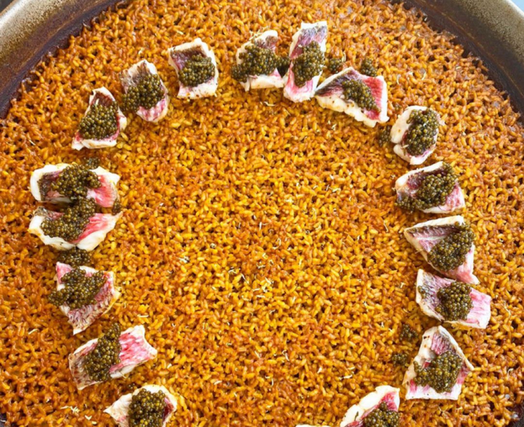 La paella de Davib Muñoz que ha generado controversia. La paella de Davib Muñoz que ha generado controversia.