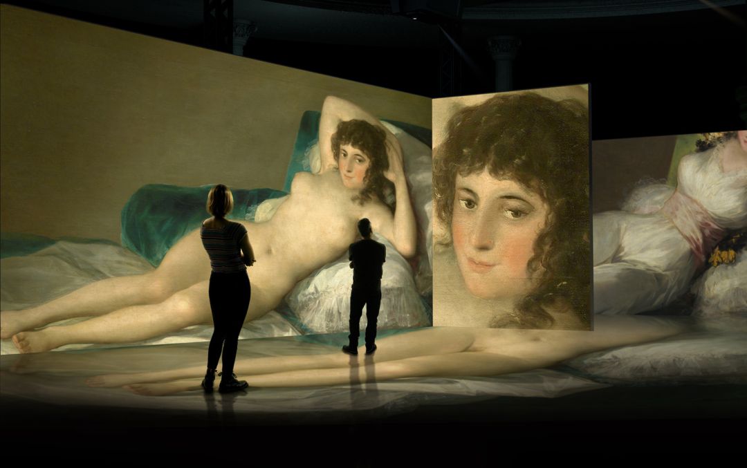 Imagen de la exposición INGOYA que comienza gira en Granada en marzo de 2021 Imagen de la exposición INGOYA que comienza gira en Granada en marzo de 2021