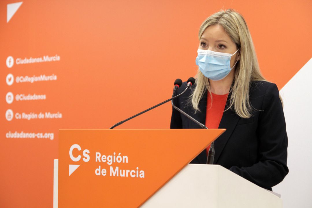 La coordinadora regional de Ciudadanos, Ana Martínez Vidal La coordinadora regional de Ciudadanos, Ana Martínez Vidal