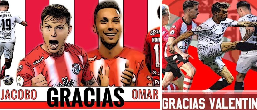 Imagen de despedida del equipo a los jugadores Imagen de despedida del equipo a los jugadores