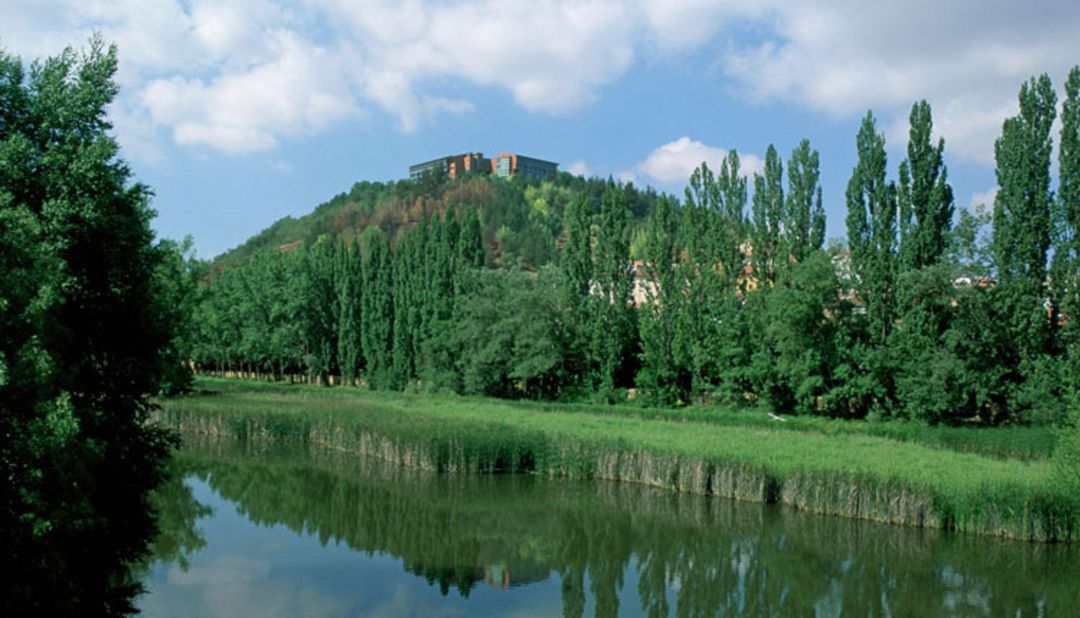 El rio Duero a su paso por Soria. El rio Duero a su paso por Soria.