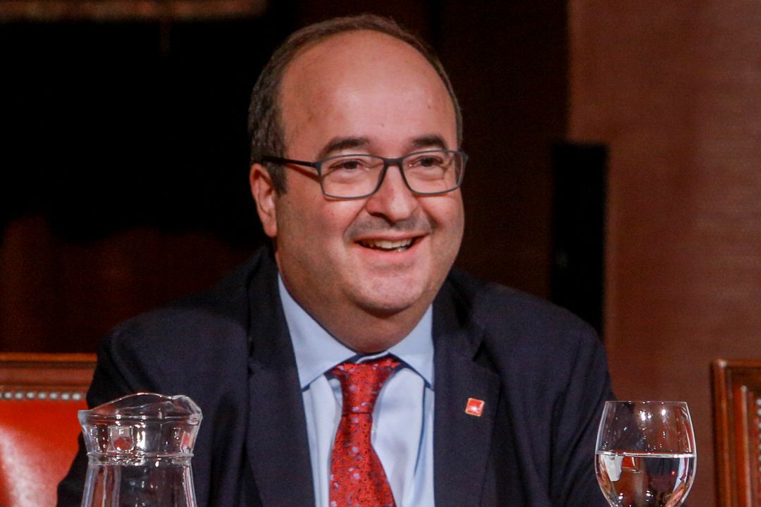 El líder de los socialistas catalanes, Miquel Iceta, en una imagen de archivo El líder de los socialistas catalanes, Miquel Iceta, en una imagen de archivo