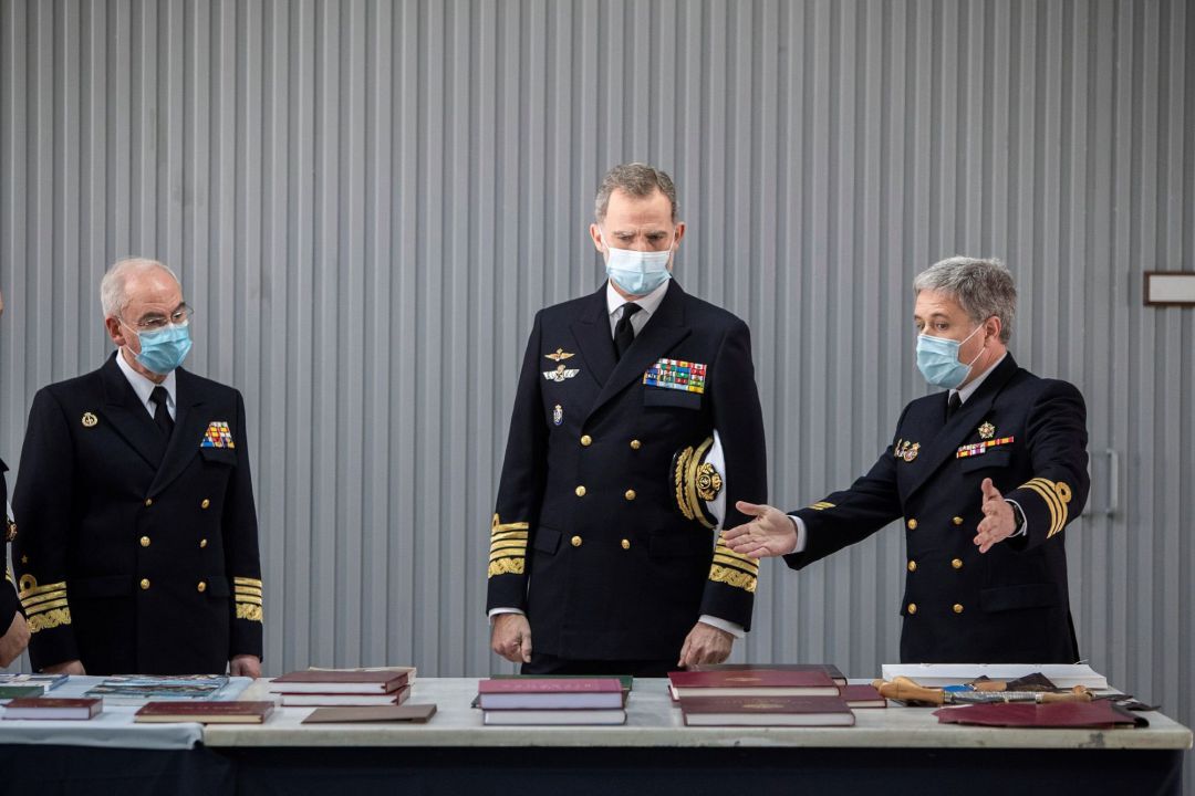 El Gobierno nombra JEMAD al almirante Teodoro López Calderón, a la izquierda. El Gobierno nombra JEMAD al almirante Teodoro López Calderón, a la izquierda.