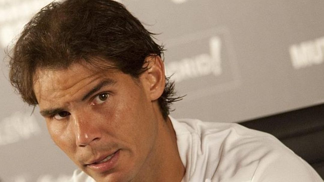 Rafa Nadal, en una entrevista Rafa Nadal, en una entrevista