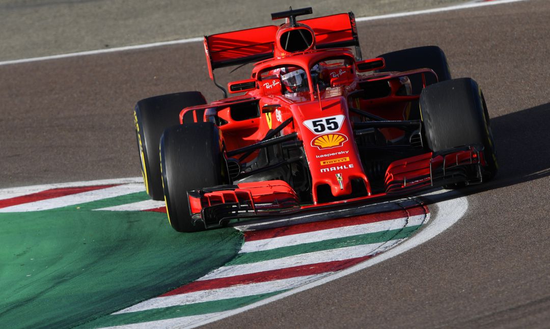 El piloto español de Ferrari Carlos Sainz. El piloto español de Ferrari Carlos Sainz.