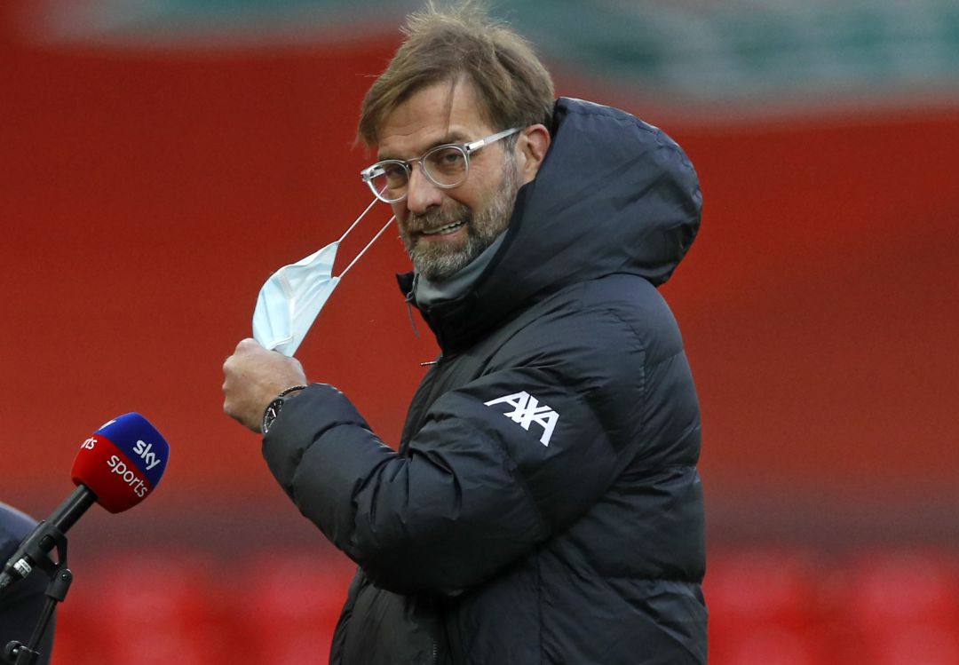 El técnico del Liverpool Jurgen Klopp. El técnico del Liverpool Jurgen Klopp.