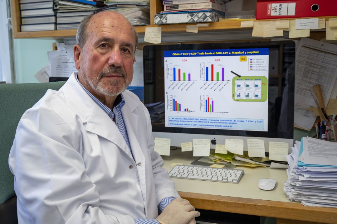 Mariano Esteban, científico del CNB-CSIC Mariano Esteban, científico del CNB-CSIC