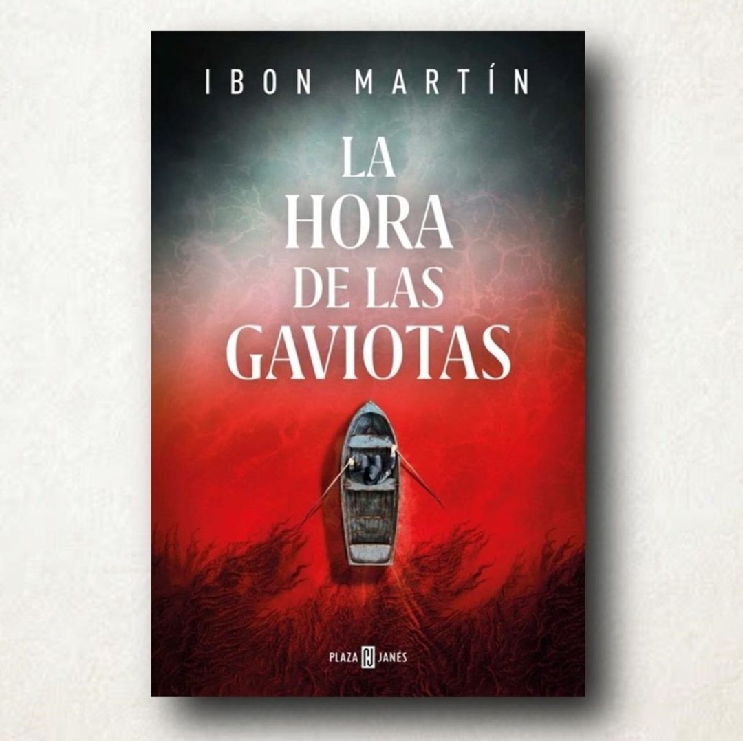 Portada de La hora de las gaviotas, la nueva novela de Ibon Martín. Portada de La hora de las gaviotas, la nueva novela de Ibon Martín.