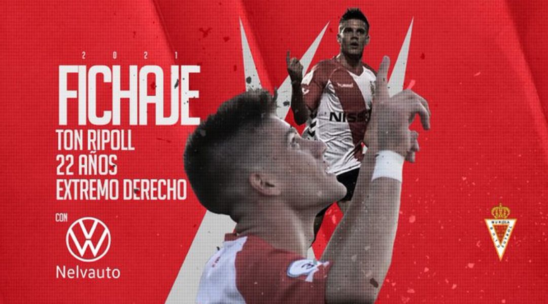 Ton Ripoll, nuevo jugador grana Ton Ripoll, nuevo jugador grana