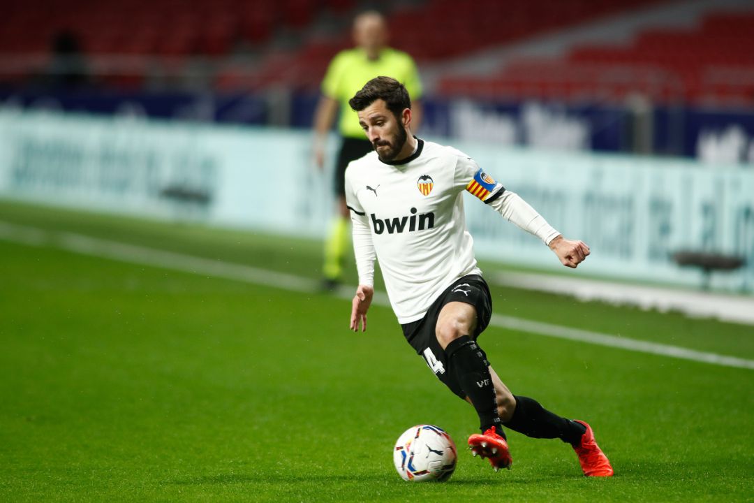 Jose Gaya of Valencia in action during the spanish league, La Liga, football match played between Atletico de Madrid and Valencia CF at Wanda Metropolitano stadium on january 24, 2021, in Madrid, Spain.
AFP7
ONLY FOR USE IN SPAIN Jose Gaya of Valencia in action during the spanish league, La Liga, football match played between Atletico de Madrid and Valencia CF at Wanda Metropolitano stadium on january 24, 2021, in Madrid, Spain.
AFP7
ONLY FOR USE IN SPAIN