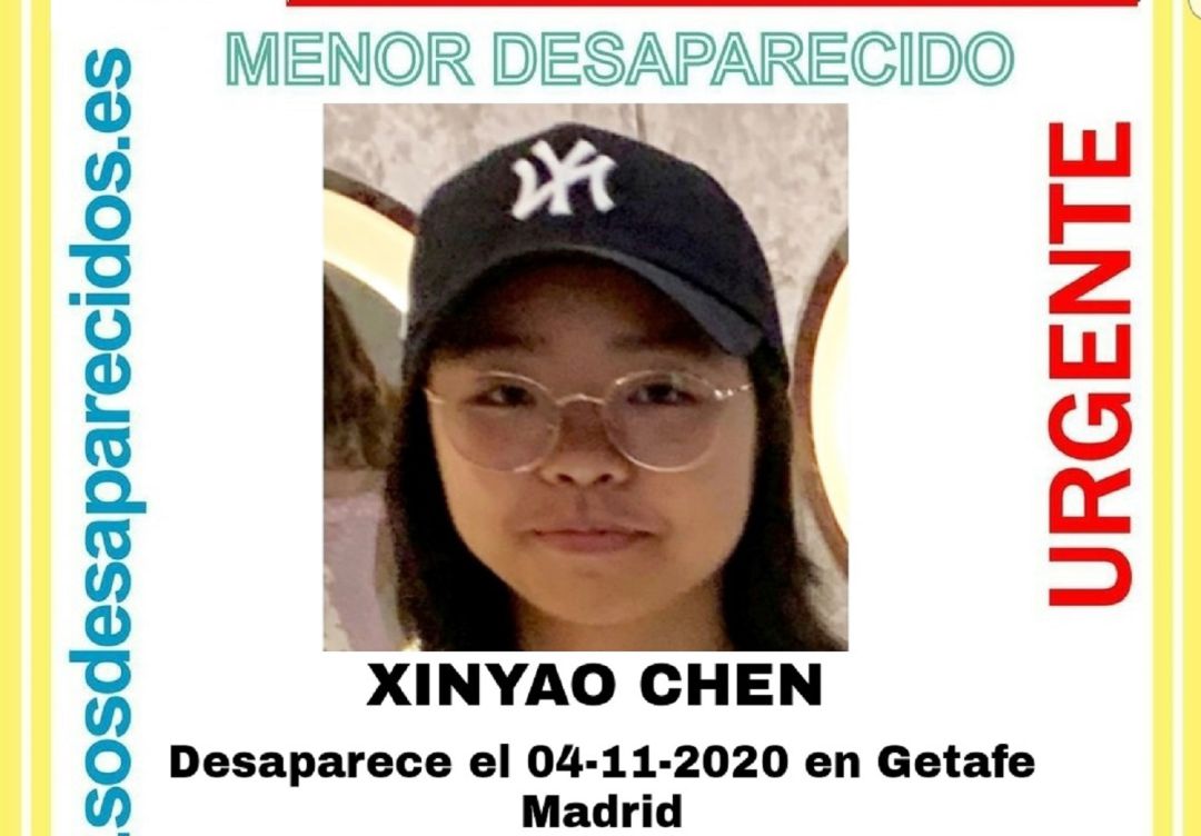 Xinyao lleva casi tres meses desaparecida. Xinyao lleva casi tres meses desaparecida.