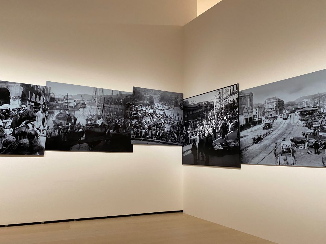 Parte de la exposición "Bilbao y Pintura" que se expone en el museo Guggenheim de Bilbao Parte de la exposición "Bilbao y Pintura" que se expone en el museo Guggenheim de Bilbao