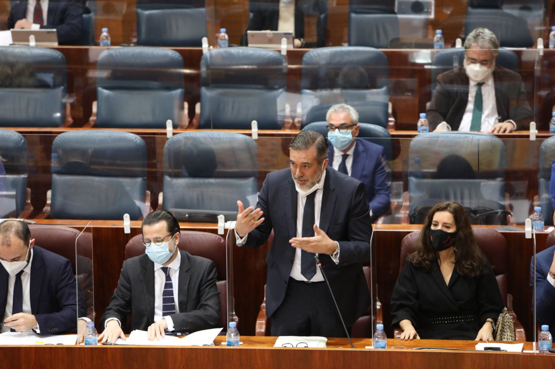 El consejero de Justicia de la Comunidad de Madrid, Enrique López El consejero de Justicia de la Comunidad de Madrid, Enrique López