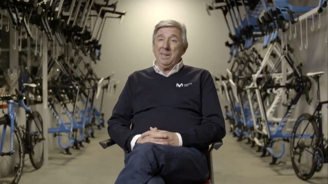 Eusebio Unzue recogerá el premio SER Navarra al deporte por la trayectoria del equipo ciclista desde los inicios con el Reynolds hasta el actual Movistar Eusebio Unzue recogerá el premio SER Navarra al deporte por la trayectoria del equipo ciclista desde los inicios con el Reynolds hasta el actual Movistar