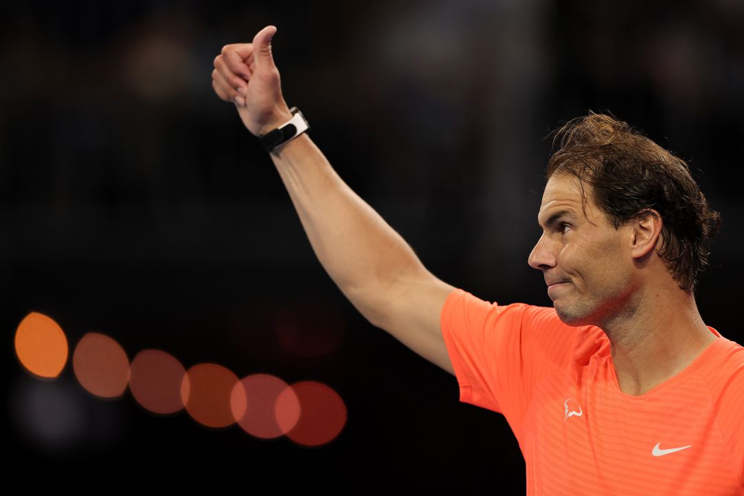 "Australia es un gran ejemplo de cómo combatir el virus": Nadal recupera sensaciones ante una pista abarrotada "Australia es un gran ejemplo de cómo combatir el virus": Nadal recupera sensaciones ante una pista abarrotada