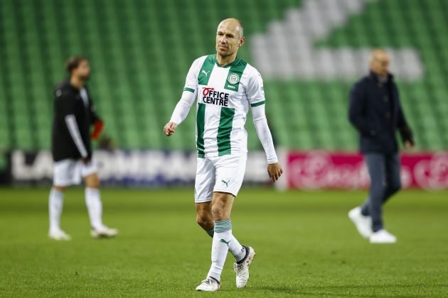 Arjen Robben, en su vuelta al Groningen Arjen Robben, en su vuelta al Groningen