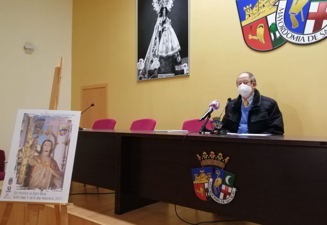 Presidente de la Mayordomía de San blas, josé Vicente Vaquer Presidente de la Mayordomía de San blas, josé Vicente Vaquer