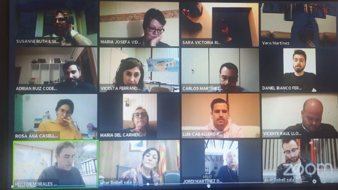 Pleno telemático del mes de enero en el ayuntamiento de Teulada. Pleno telemático del mes de enero en el ayuntamiento de Teulada.