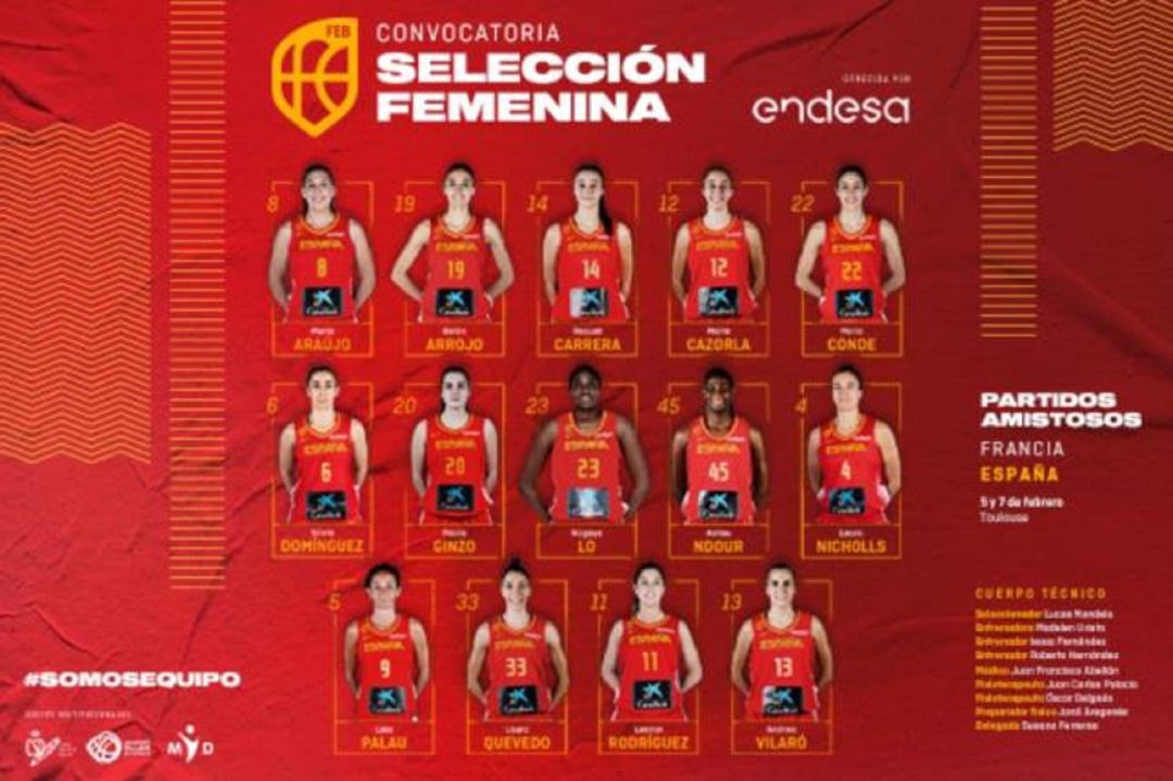 Las ourensanas, Raquel Carrera y Paula Ginzo, convocadas con la Selección Española Absoluta Las ourensanas, Raquel Carrera y Paula Ginzo, convocadas con la Selección Española Absoluta