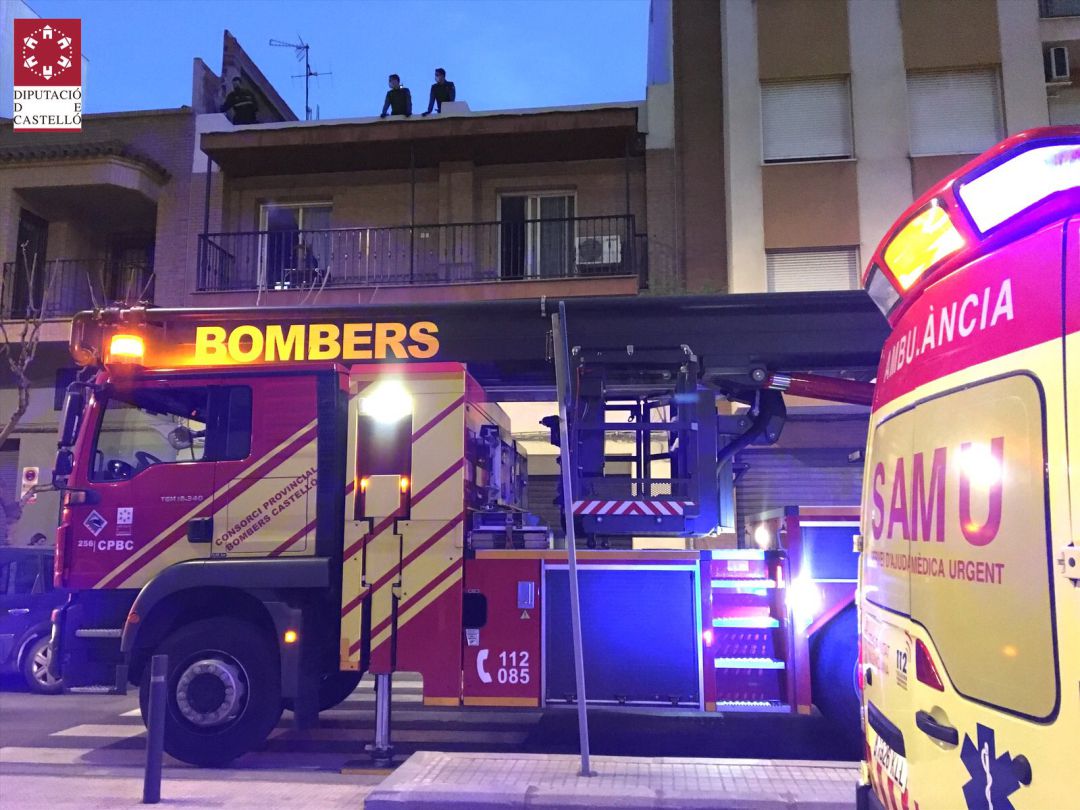 Rescate de un cuerpo en Almassora Rescate de un cuerpo en Almassora