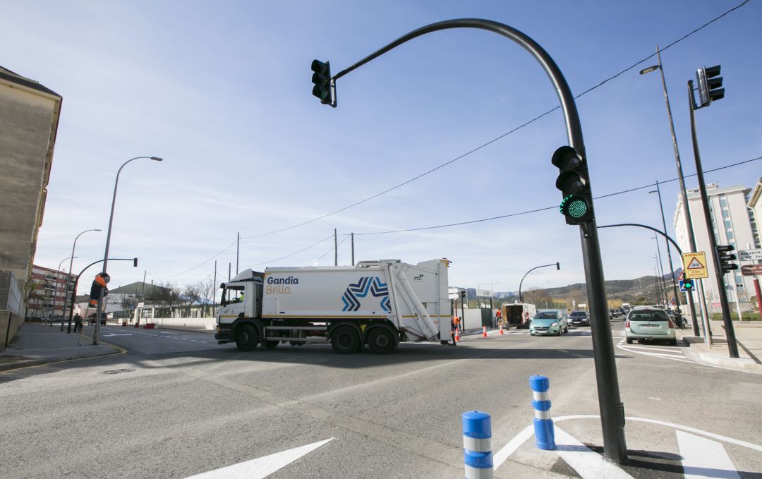 Nuevos semáforos en el Grau de Gandia Nuevos semáforos en el Grau de Gandia