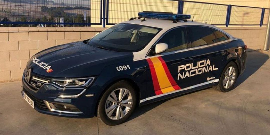 Vehículo policial, imagen de archivo Vehículo policial, imagen de archivo