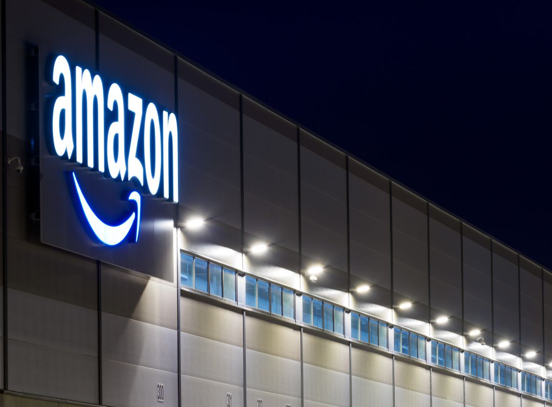 Uno de los centro de distribución de Amazon Uno de los centro de distribución de Amazon