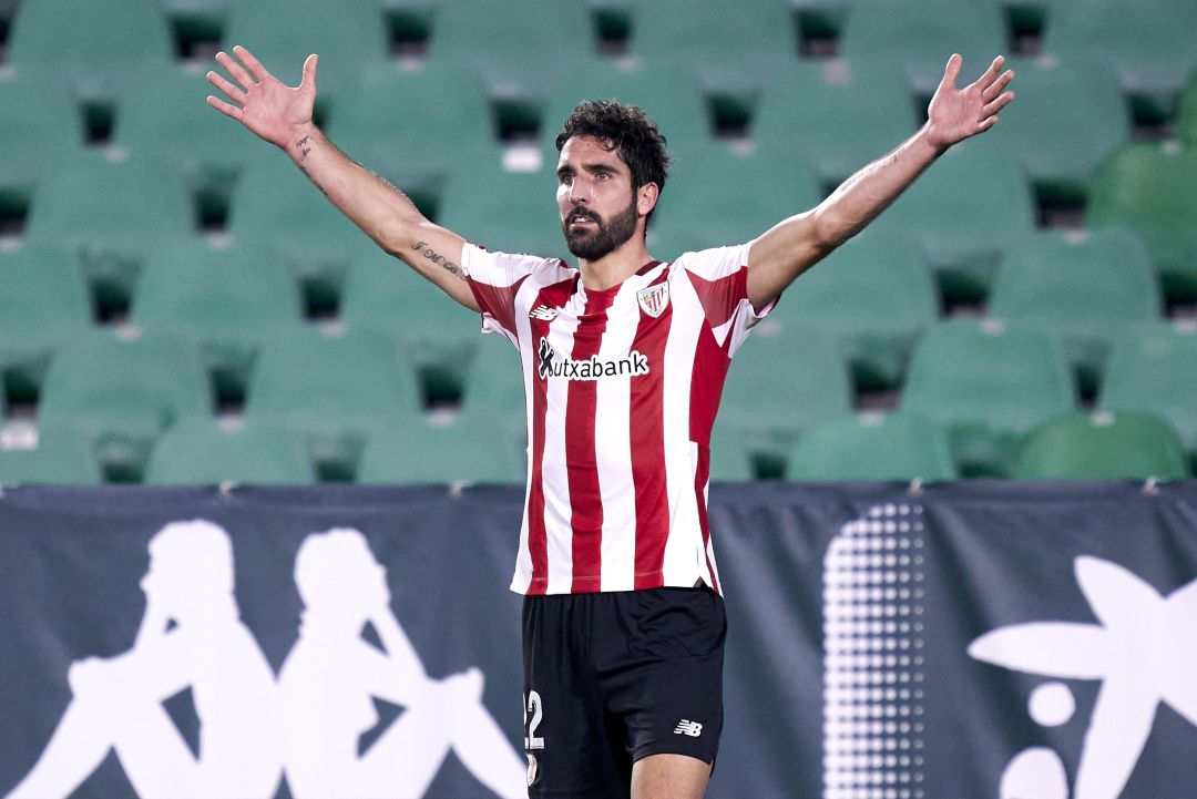 Raúl García, jugador del Athletic Club. Raúl García, jugador del Athletic Club.