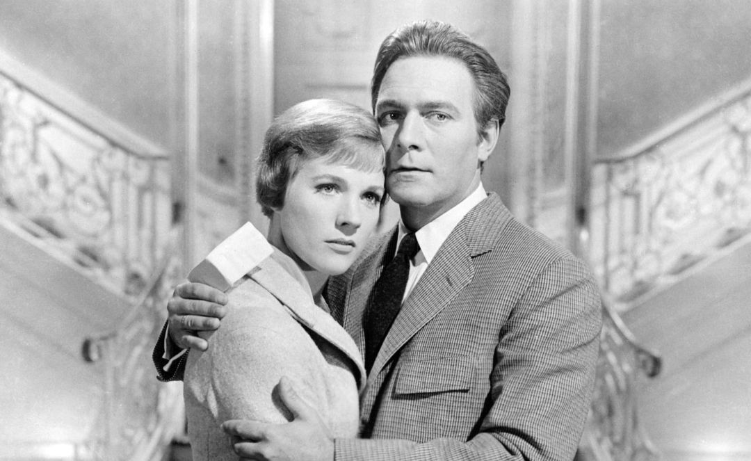 El actor Christopher Plummer durante el rodaje de 'Sonrisas y lágrimas' junto a Julie Andrew. El actor Christopher Plummer durante el rodaje de 'Sonrisas y lágrimas' junto a Julie Andrew.