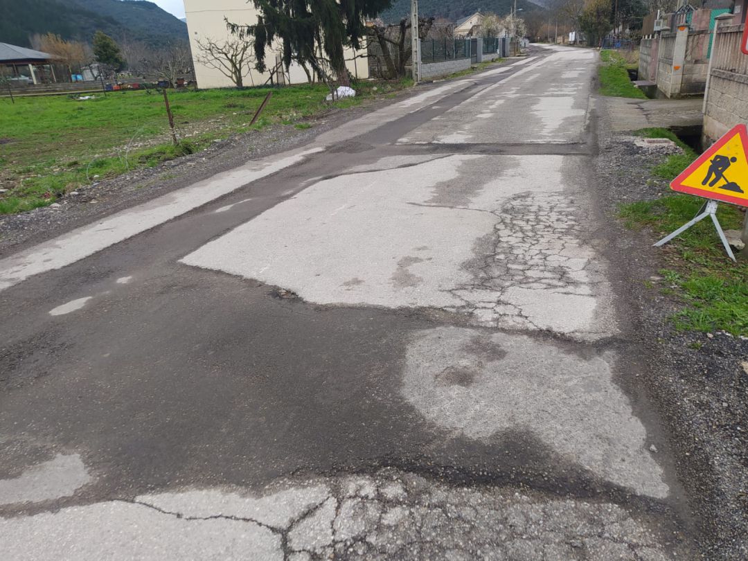 Parte del trazado en el que se realizaron los trabajos Parte del trazado en el que se realizaron los trabajos