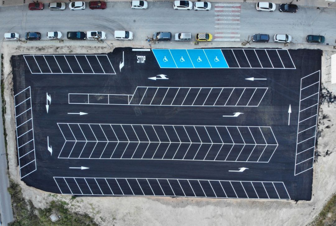 Adecuación del parking de la Avenida Constitución. Benissa Adecuación del parking de la Avenida Constitución. Benissa