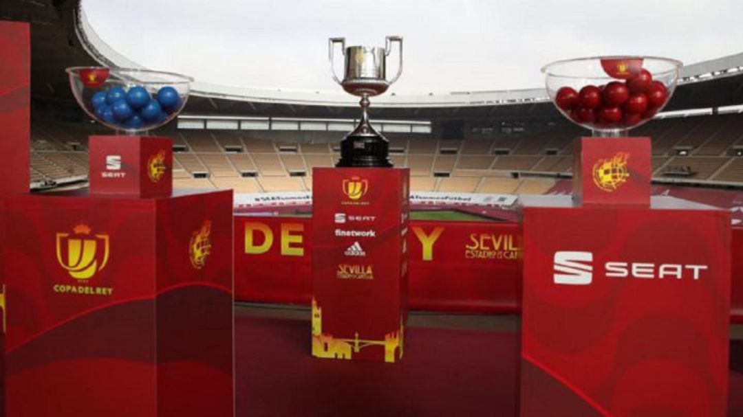 Hoy se ha celebrado el sorteo de las semifinales de la Copa de Su Majestad el Rey, cuya final se disputará en el estadio de La Cartuja de Sevilla el próximo 17 de abril Hoy se ha celebrado el sorteo de las semifinales de la Copa de Su Majestad el Rey, cuya final se disputará en el estadio de La Cartuja de Sevilla el próximo 17 de abril
