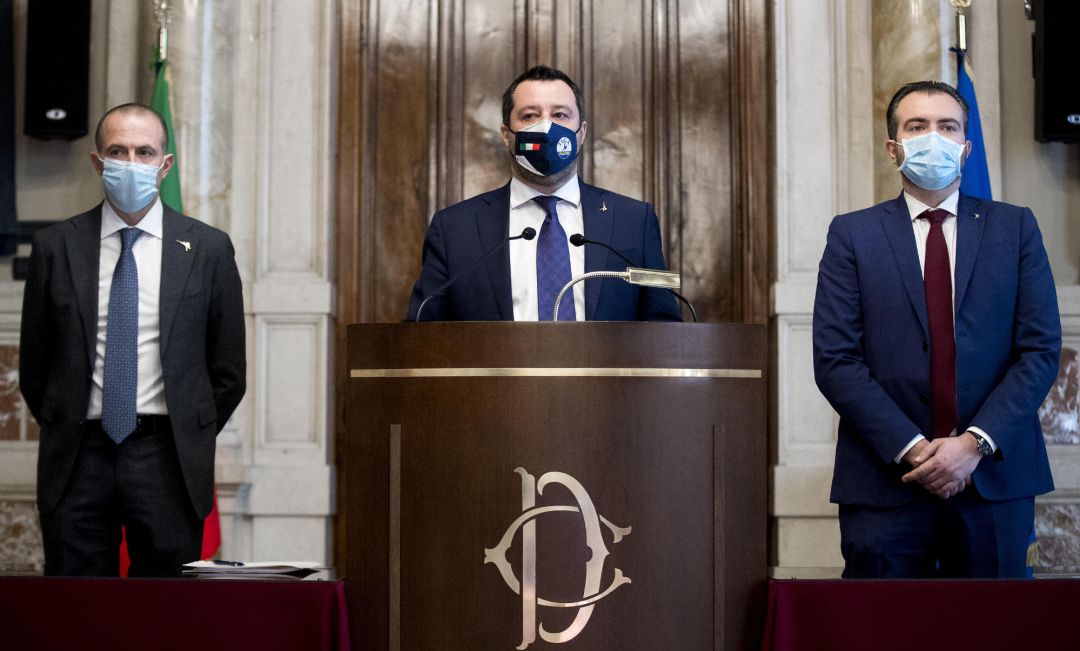 La reunión con Mario Draghi para que forme un nuevo Gobierno tras la dimisión de Conte. La reunión con Mario Draghi para que forme un nuevo Gobierno tras la dimisión de Conte.