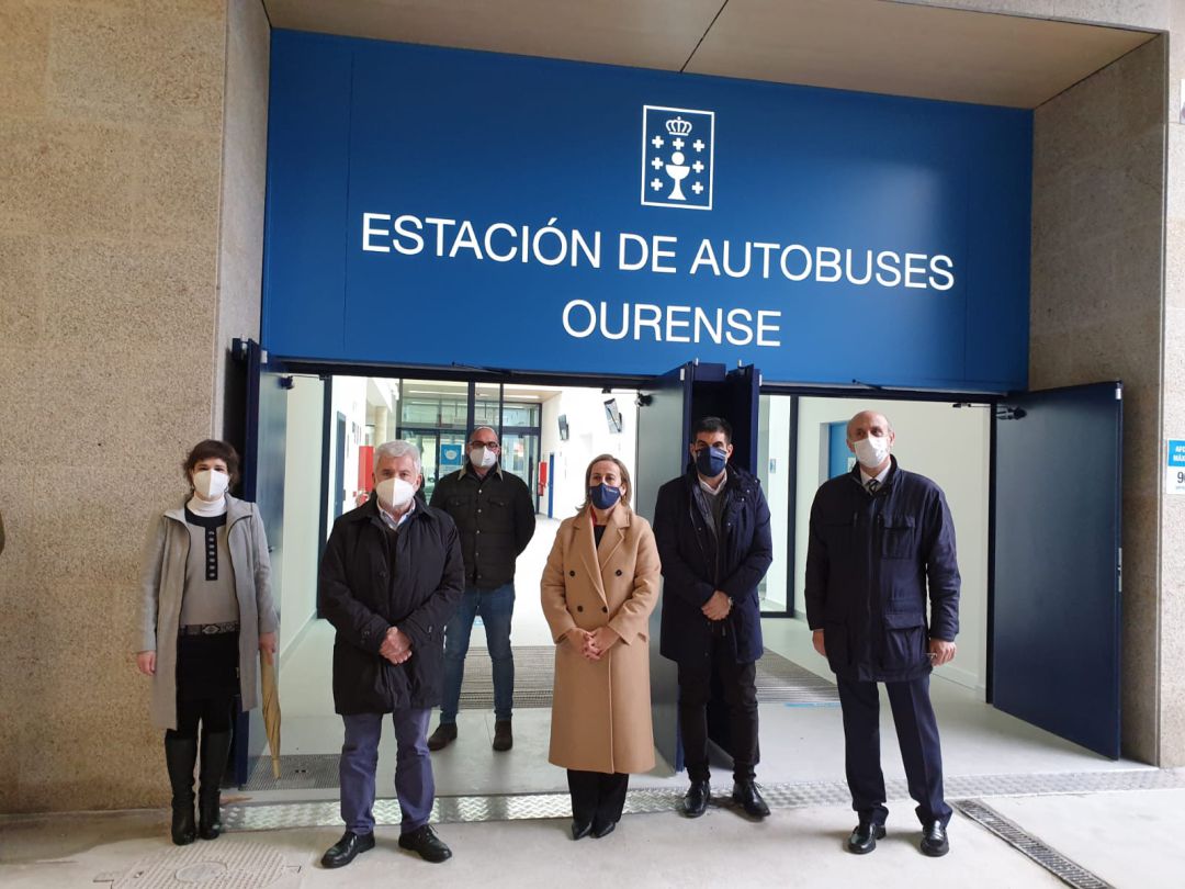 Inauguración de la estación de autobuses de Ourense con la presencia de Ethel Vázquez, conselleira de infraestructuras Inauguración de la estación de autobuses de Ourense con la presencia de Ethel Vázquez, conselleira de infraestructuras