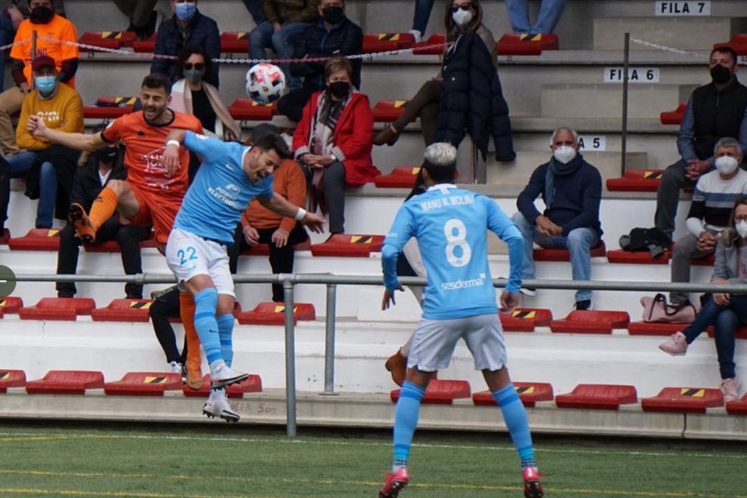 Imagen del choque jugado este domingo Imagen del choque jugado este domingo
