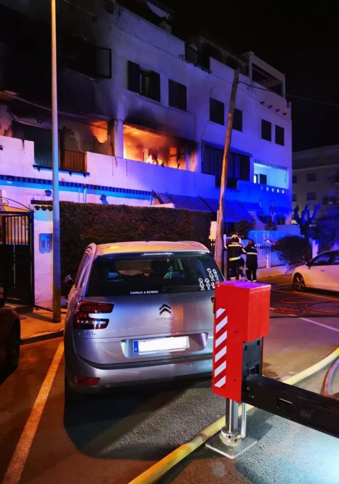 Incendio en una vivienda de El Campello Incendio en una vivienda de El Campello