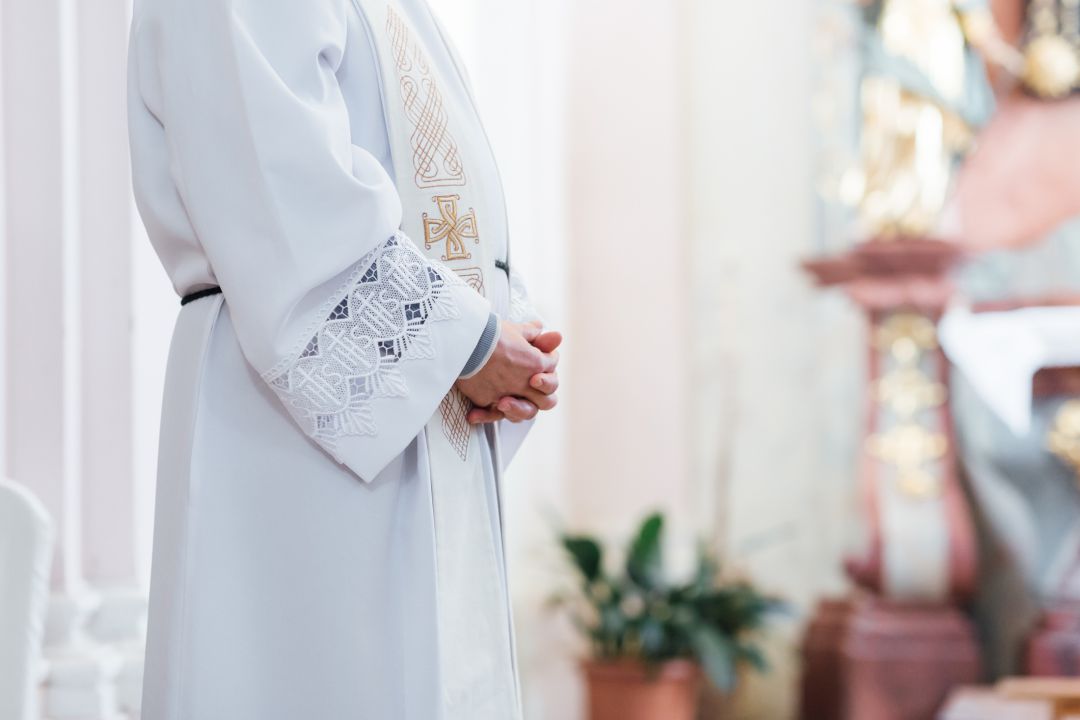 Imagen de un sacerdote Imagen de un sacerdote