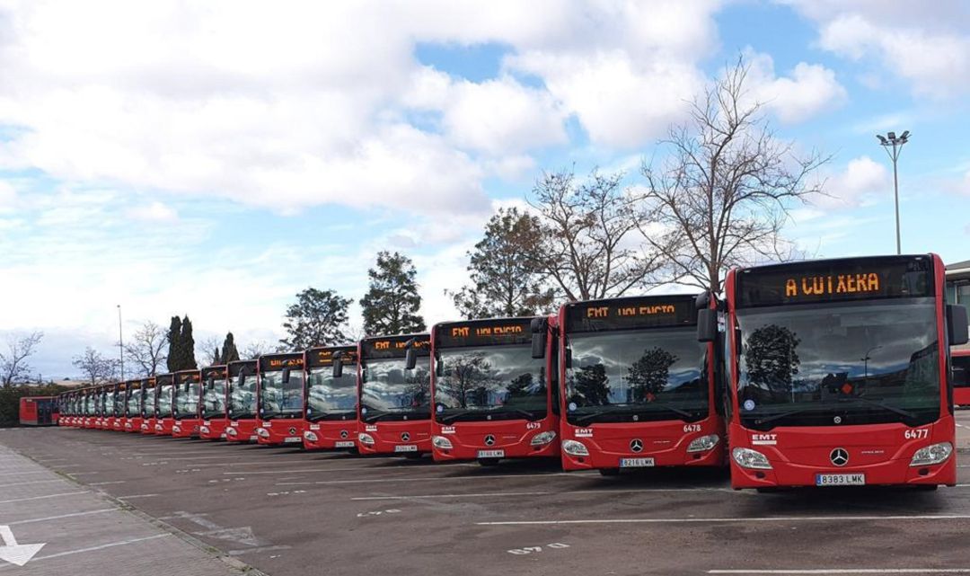 Flota de autobuses Flota de autobuses
