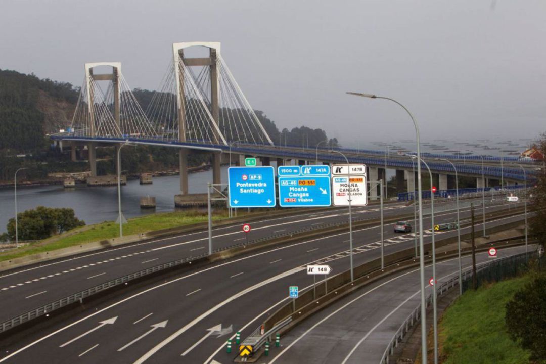 Imagen del puente de Rande. AP9 Imagen del puente de Rande. AP9